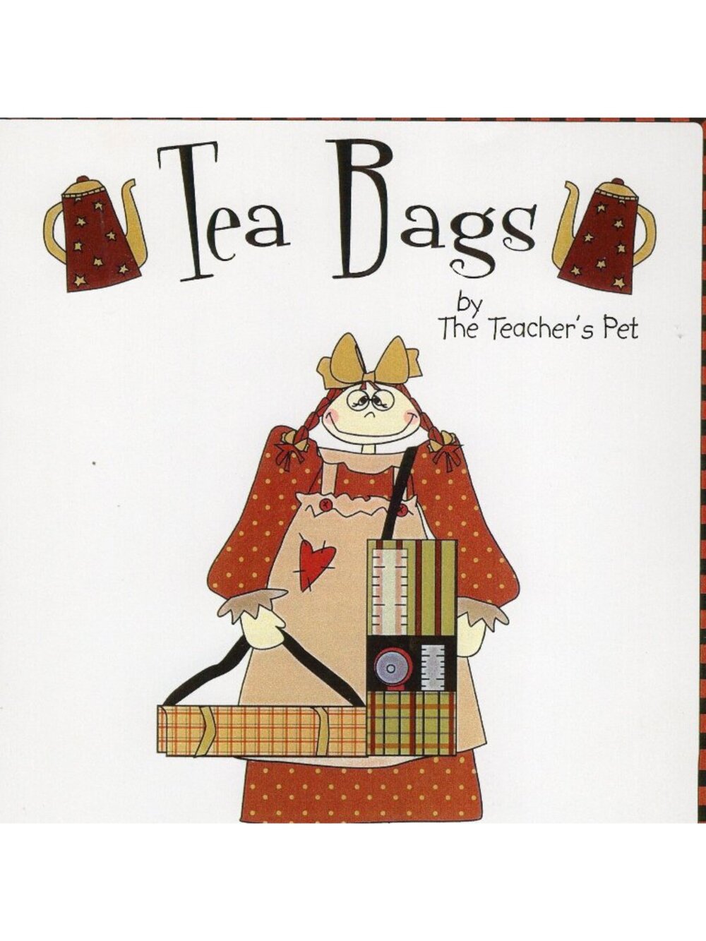 Tea Bags Leaflet Make Quilter's Totes from Tea Towels by The Teacher's Pet 2003